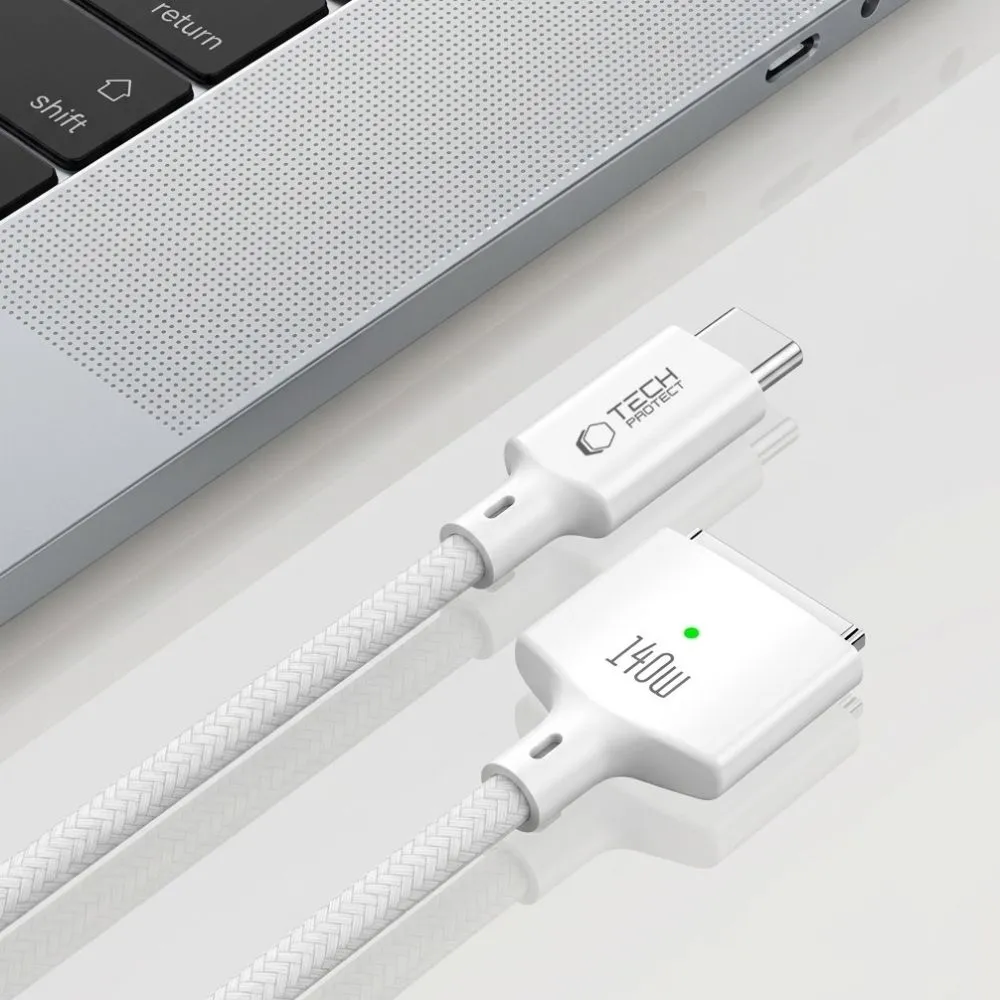 Apple MacBook TECH-PROTECT MMC01 ULTRABOOST MAGNETIC MACBOOK CABLE TYPE-C TO MAGSAFE 3 140W 200CM Laptop and Accessories