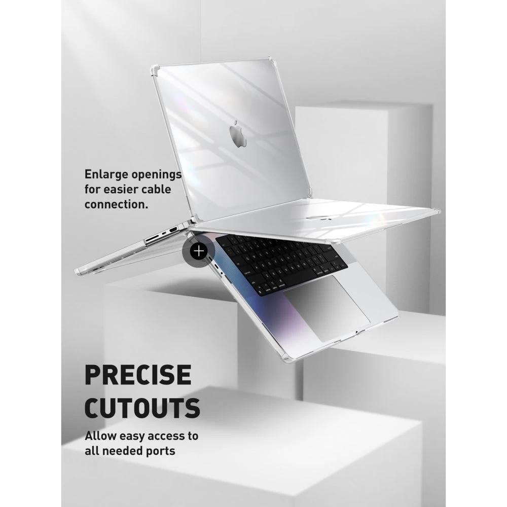 Apple MacBook чехол для телефона прозрачный SUPCASE UNICORN BEETLE CLEAR Pro 14 2021-2023
