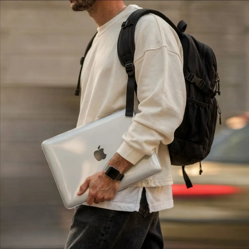 Apple MacBook Nešiojamojo kompiuterio dėklas skaidrus TECH-PROTECT SOFTSHELL MACBOOK NEO 13 2026