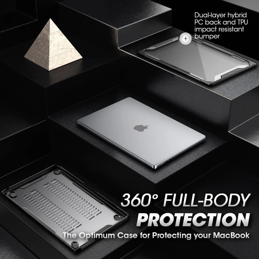 Apple MacBook чехол для телефона черный SUPCASE UNICORN BEETLE Macbook 15 2023