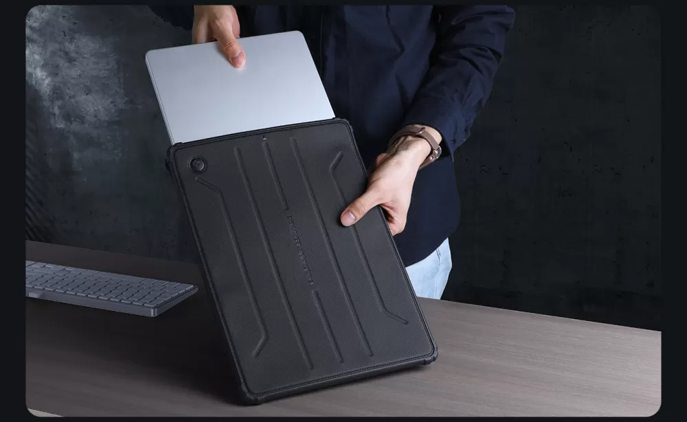 Apple MacBook чехол для телефона черный NILLKIN BUMPER FROSTED LAPTOP SLEEVE 16