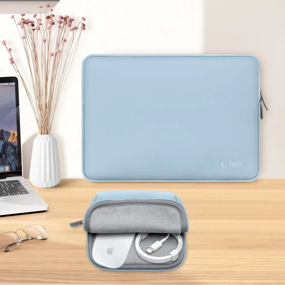 Apple MacBook Laptop sleeve blue TECH-PROTECT NEOSLIM LAPTOP 15-16