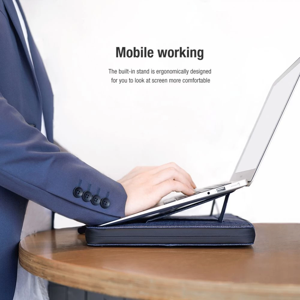 Apple MacBook Sülearvuti ümbris sinine Nillkin MultiFunctional Laptop Sleeve 14