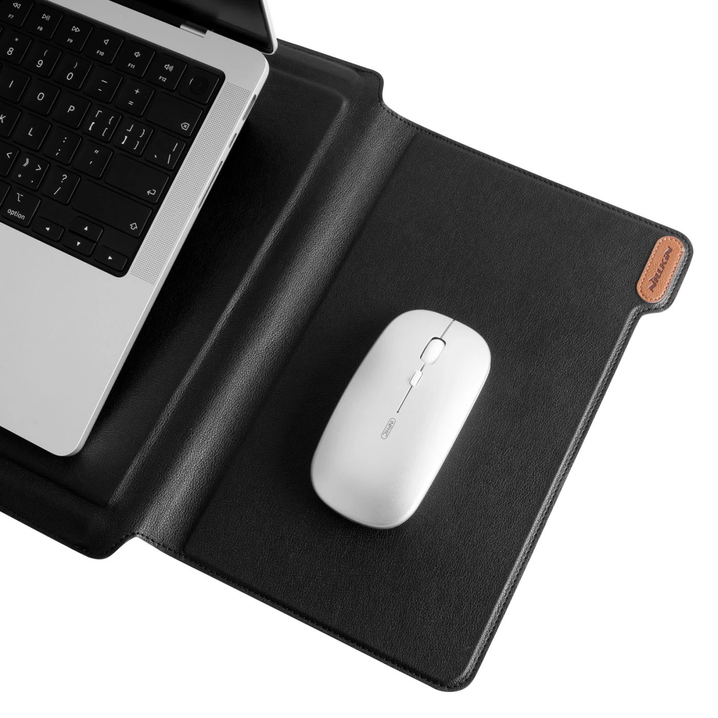 Apple MacBook Nillkin Versatile Plus Laptop Sleeve Macbook 15.6-16.1 (Lichee Patern) suojakuori, suojakotelo musta