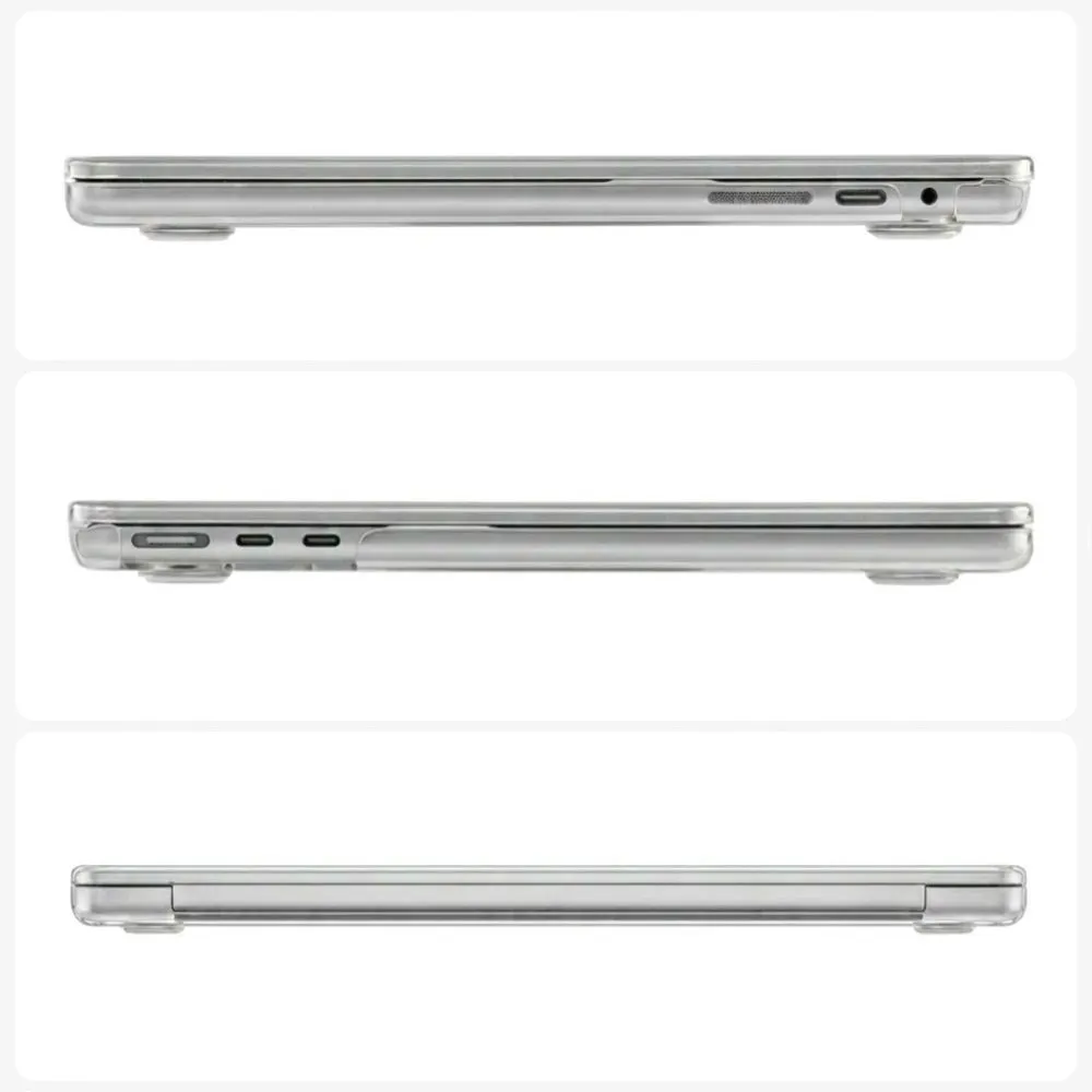 Apple MacBook Nešiojamojo kompiuterio dėklas skaidrus TECH-PROTECT SOFTSHELL MACBOOK NEO 13 2026