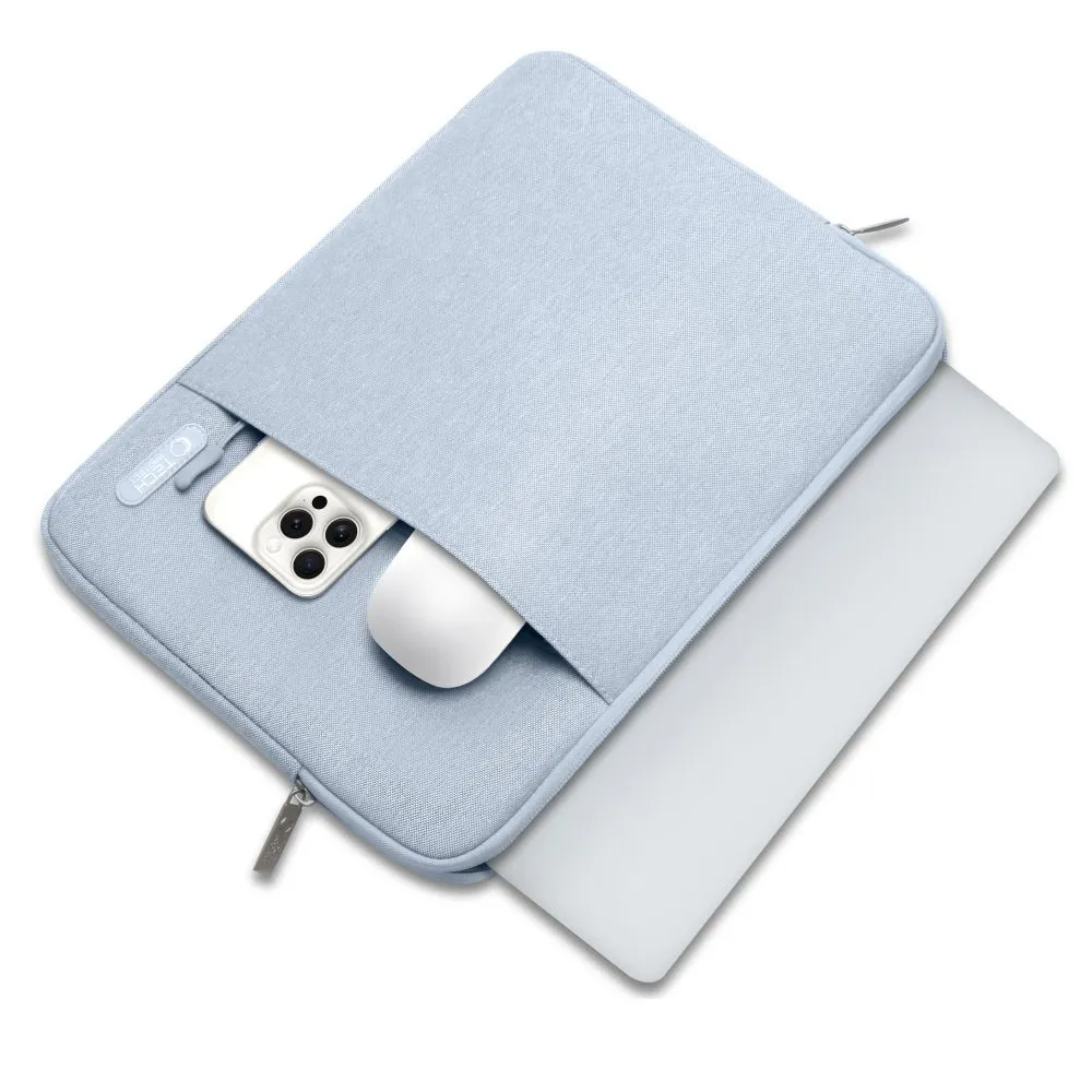 Apple MacBook Kannettavan tietokoneen laukku sininen TECH-PROTECT SLEEVY LAPTOP 13-14