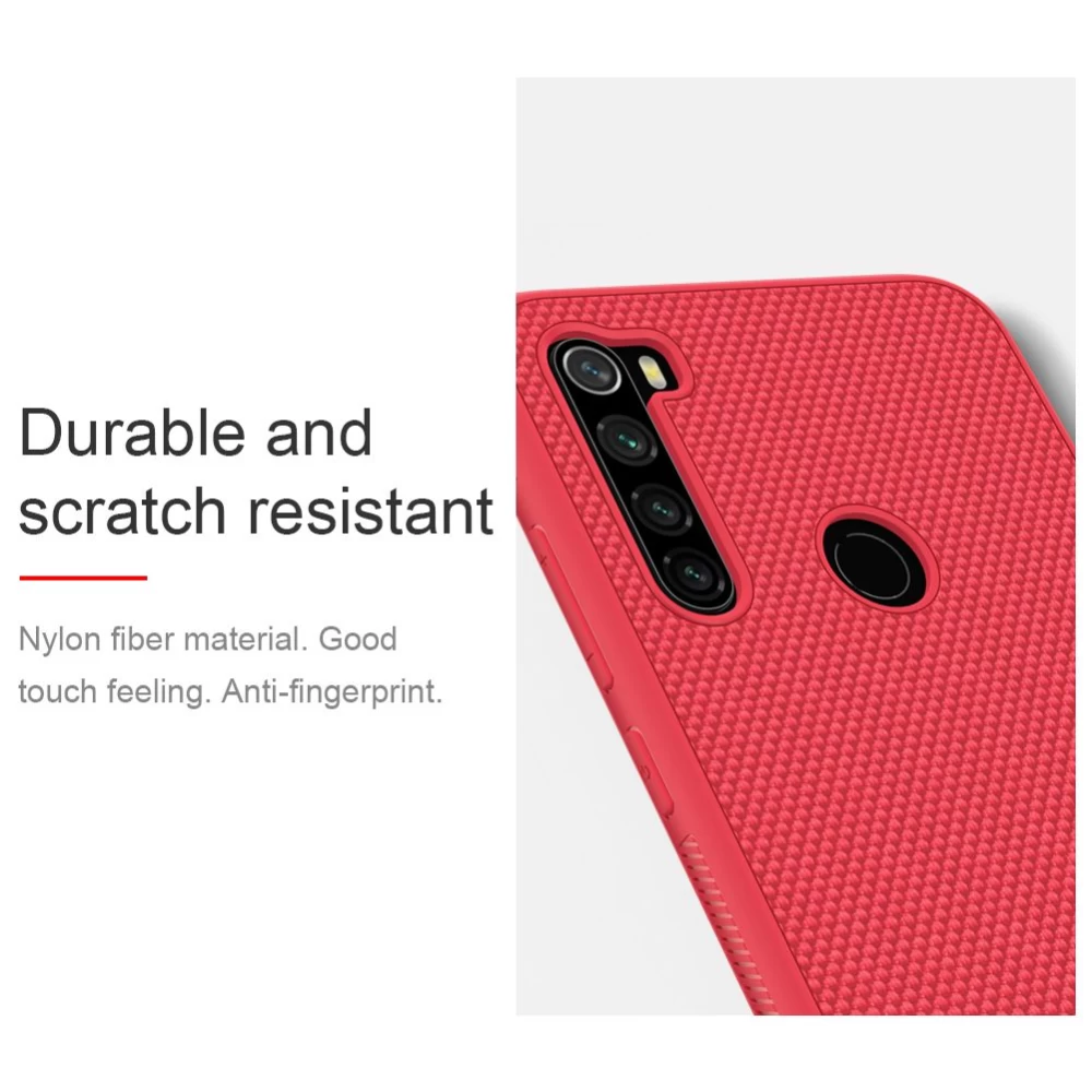 Xiaomi RedMi Note 8 ümbris must Nillkin Textured 