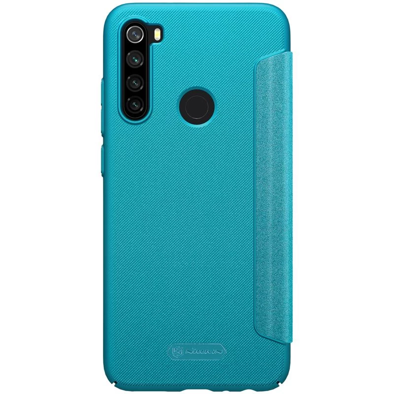 Xiaomi RedMi Note 8 case blue Nillkin Sparkle Leather