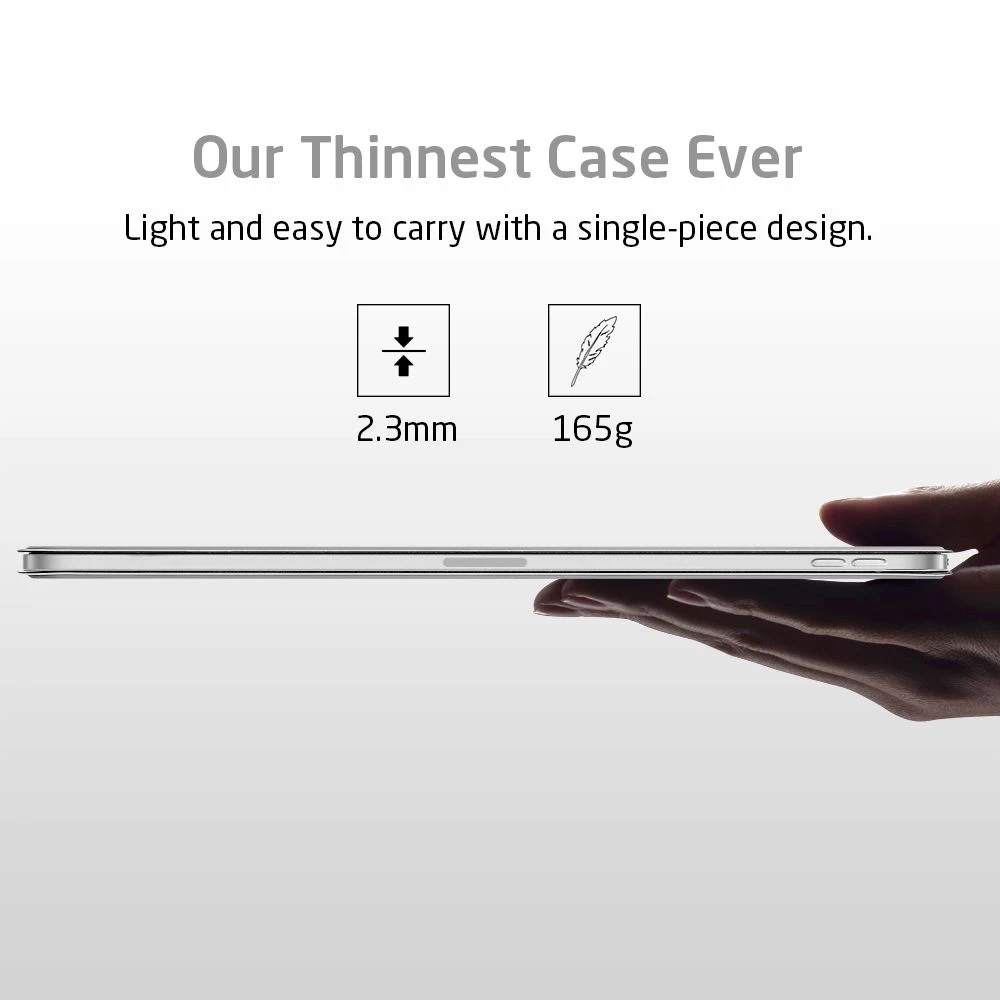 Apple iPad Pro 11 (2018) Planšetės dėklas sidabrinis ESR Yippee Color Magnetic 