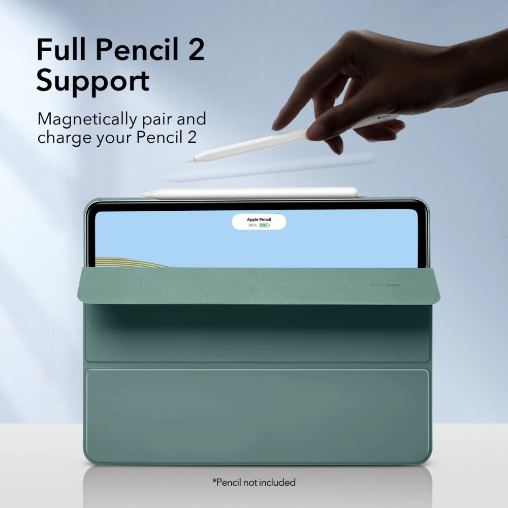 Apple iPad Pro 11 (2018) Planšetės dėklas žalia ESR Rebound Magnetic 