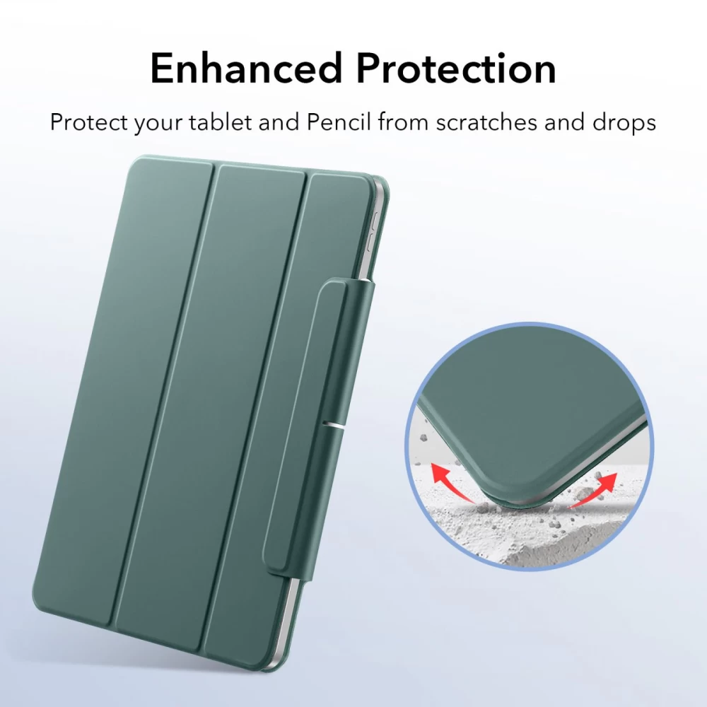 Apple iPad Pro 11 (2018) Planšetės dėklas žalia ESR Rebound Magnetic 