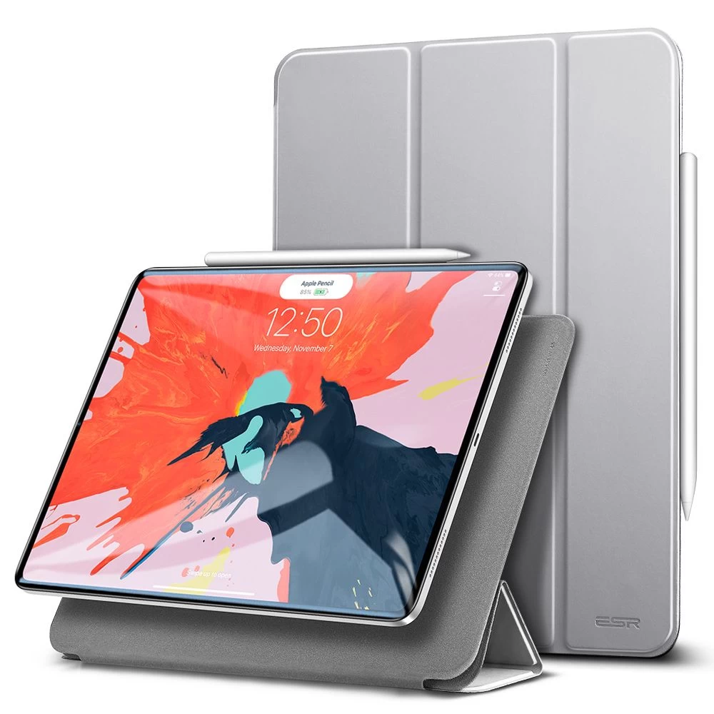Apple iPad Pro 11 (2018) Planšetės dėklas sidabrinis ESR Yippee Color Magnetic