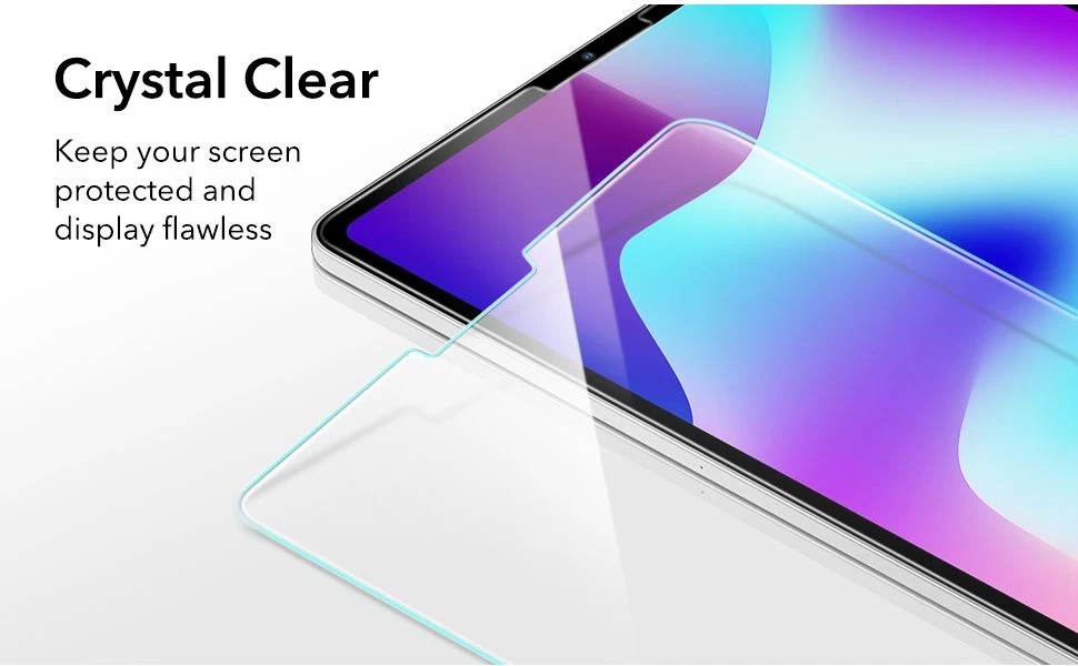 Apple iPad Pro 12.9 (2018) tahvelarvuti ekraani kaitseklaas  ESR TEMPERED GLASS (2-pack)