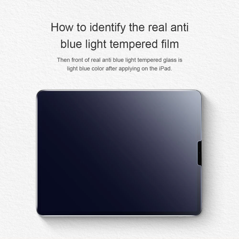 Apple iPad Pro 12.9 (2018) tablet skärmskydd  Nillkin V+ Anti Blue Light Tempered Glass