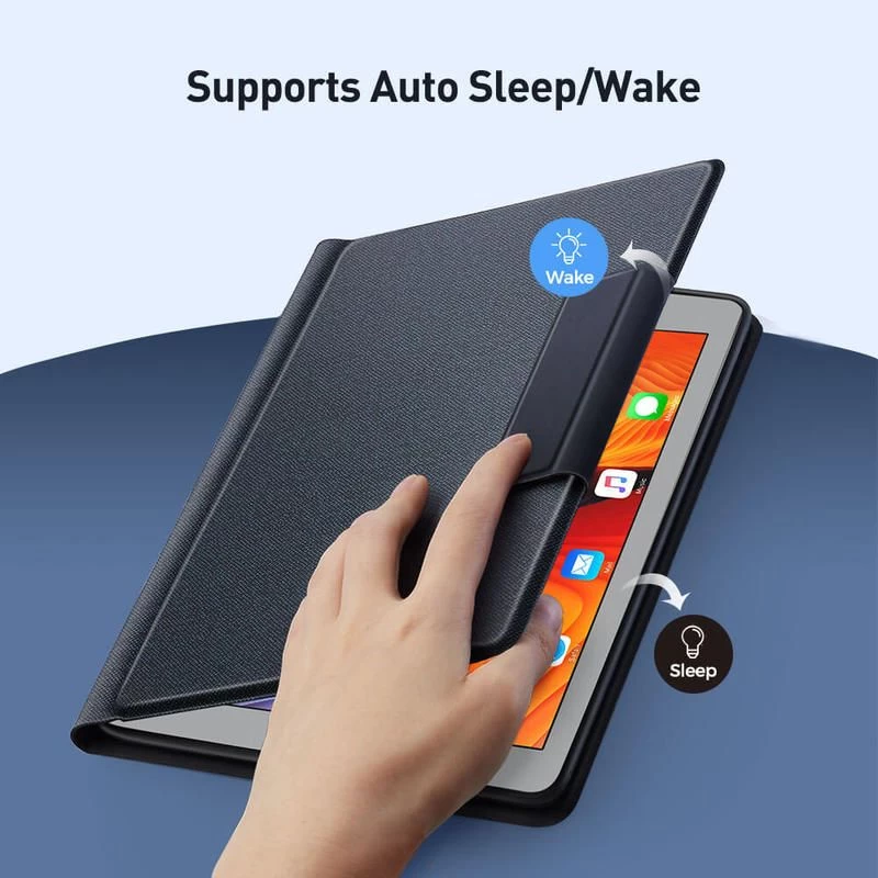 Apple iPad Air 10.5 (2019) tablet skal, fodral svart ESR Bluetooth Keyboard