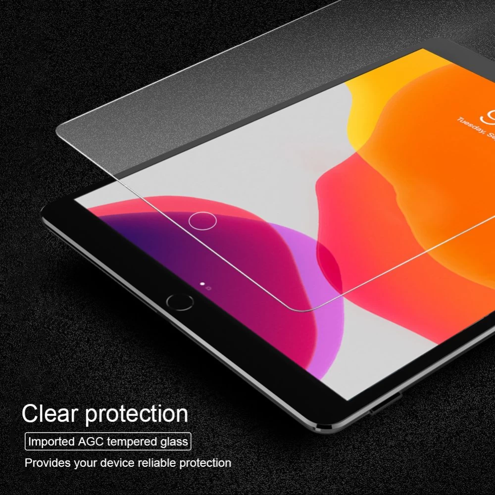 Apple iPad 10.2 (2019) tablet skärmskydd  Nillkin H+ Tempered Glass