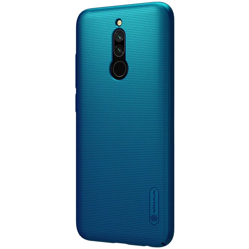 Xiaomi RedMi 8 vāciņš zils Nillkin Super Frosted Shield