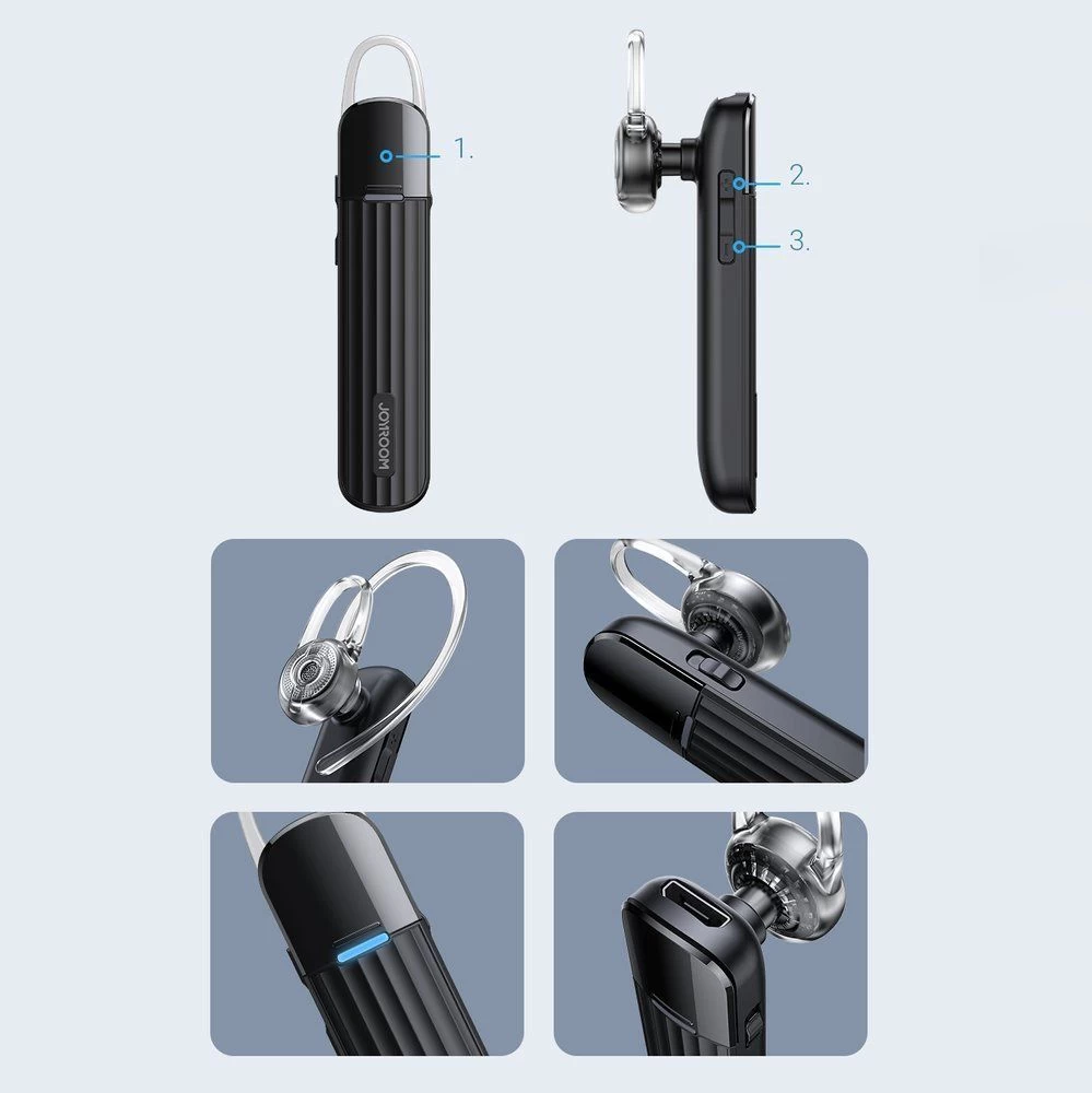 Tillbehör Bluetooth hörlurar JOYROOM Earphone  svart