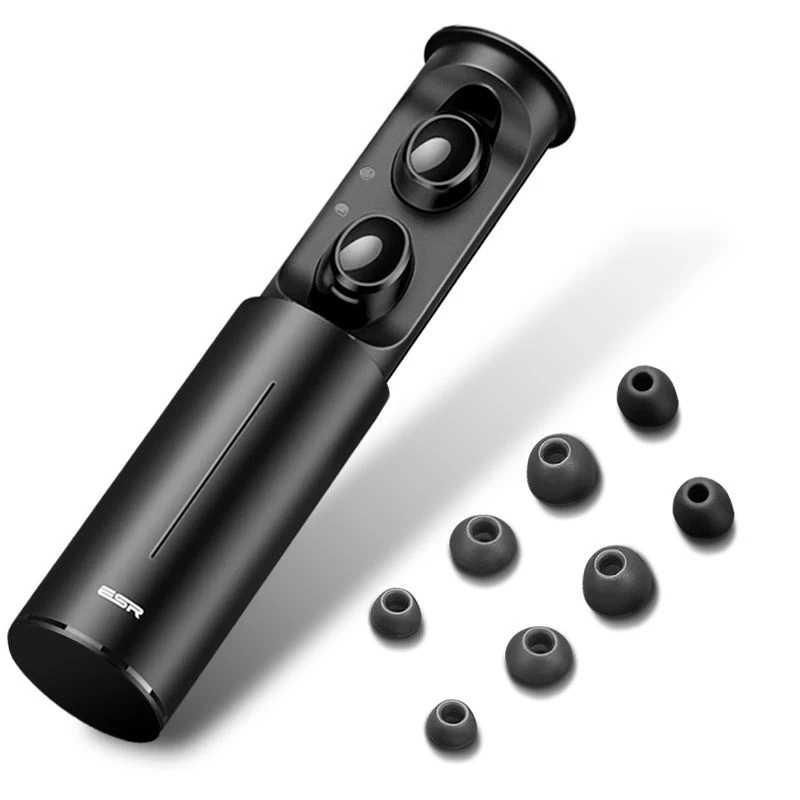 Aксессуары Bluetooth наушники ESR T1 Black TWS bezvadu austiņas черный