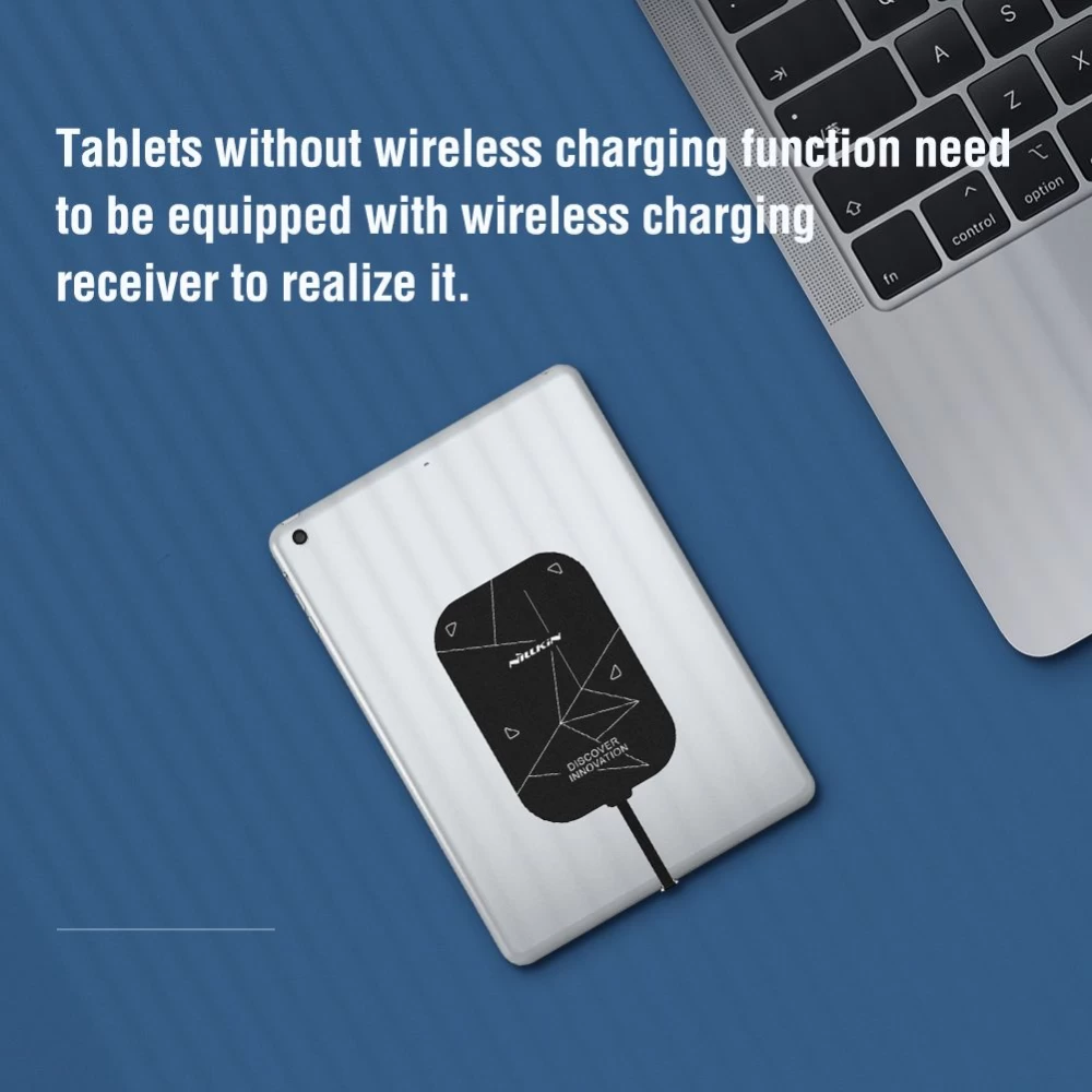 Juhtmeta laadija  Nillkin PowerHold Tablet Wireless Charging Stand hõbe