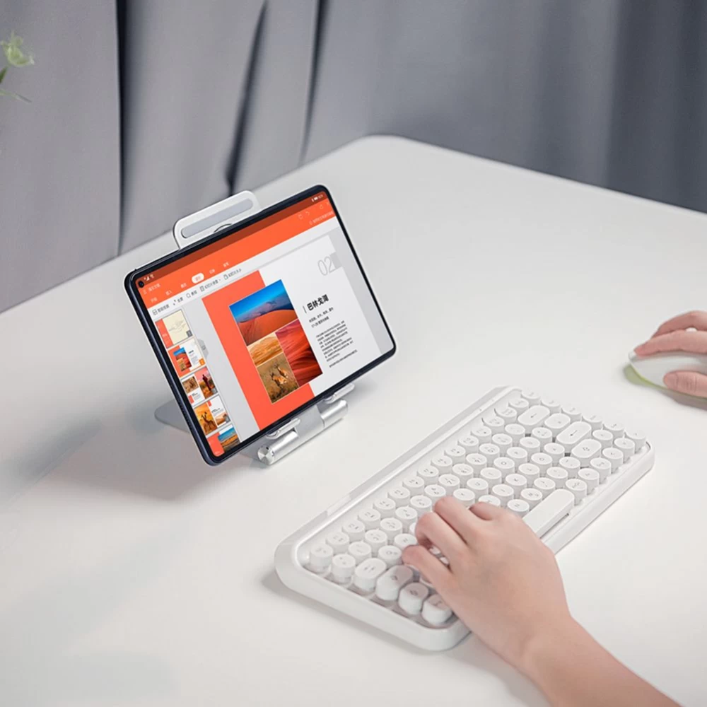 Juhtmeta laadija  Nillkin PowerHold Tablet Wireless Charging Stand hõbe