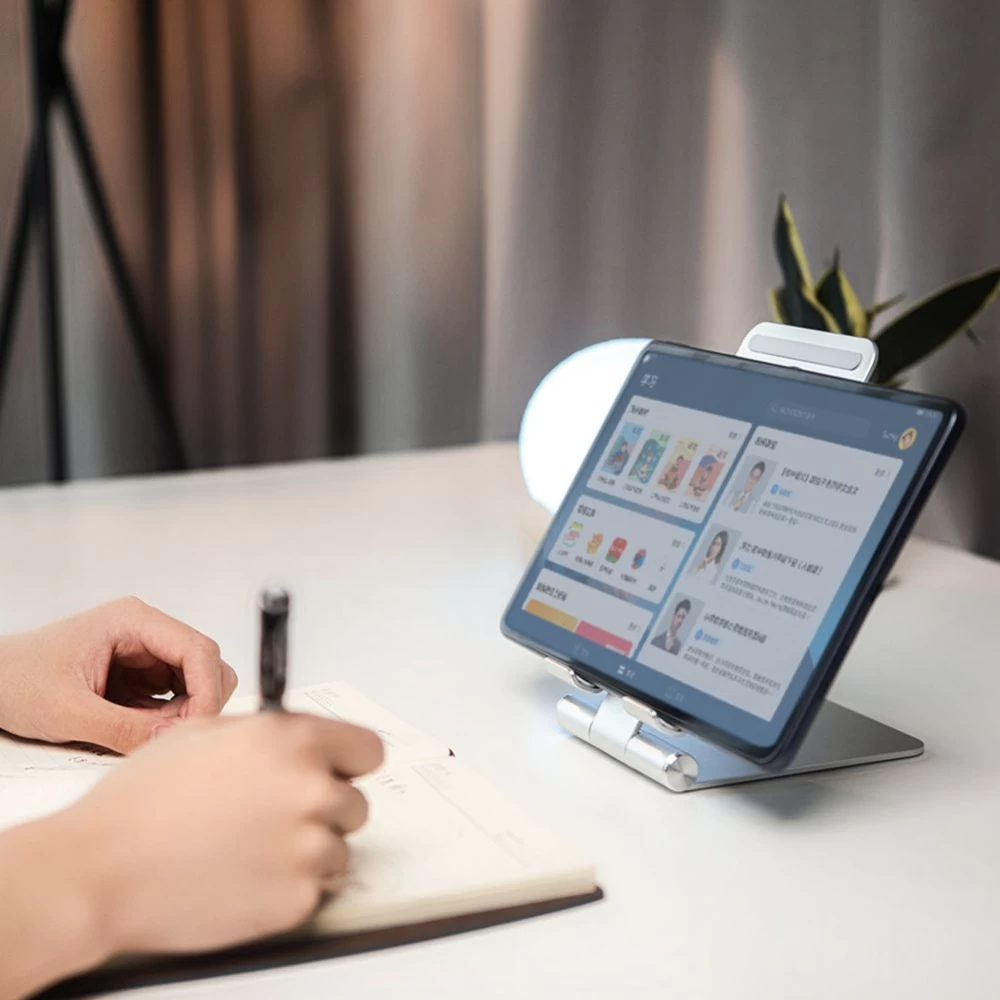 Juhtmeta laadija  Nillkin PowerHold Tablet Wireless Charging Stand hõbe