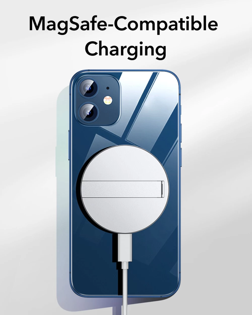Беспроводные зарядные устройства  ESR HaloLock Kickstand Magnetic Wireless Charger белый
