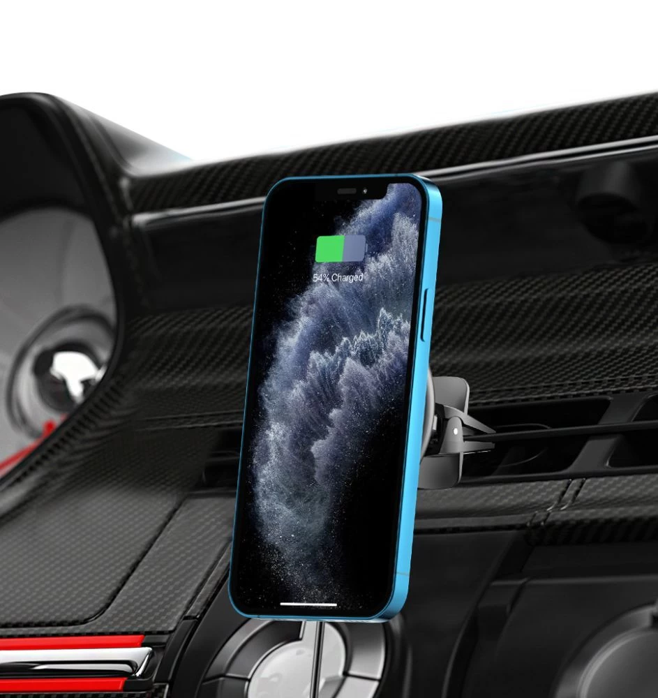 Wireless chargers  TECH-PROTECT A2 Magnetic Magsafe Vent Car Mount Charger 15W black