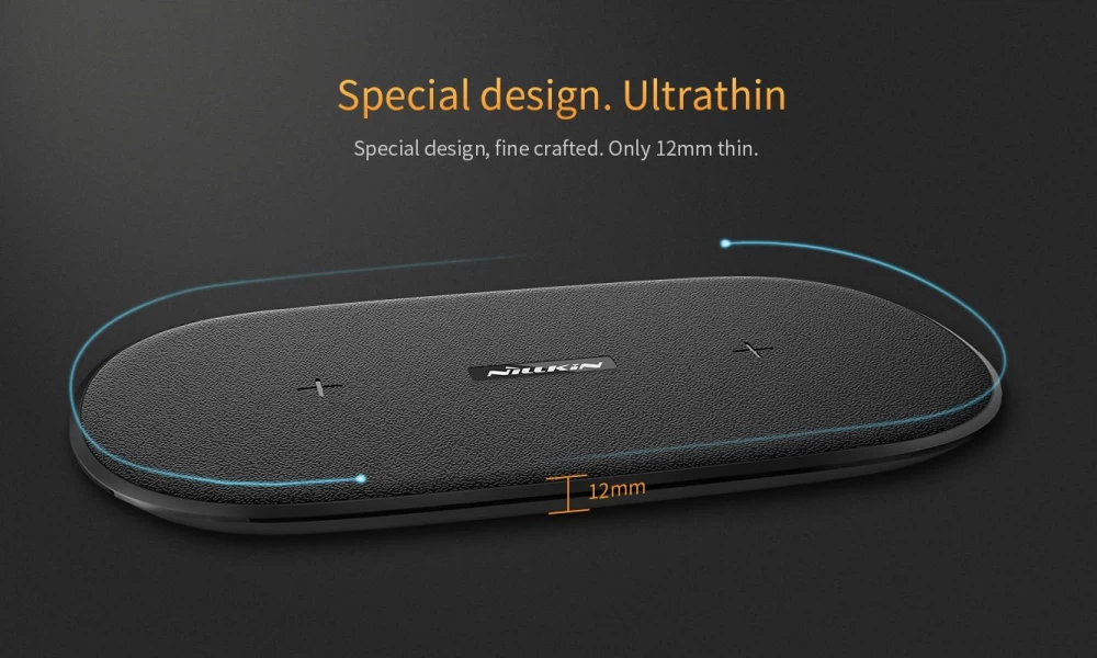 Wireless chargers  Gemini Dual Fast Charger black