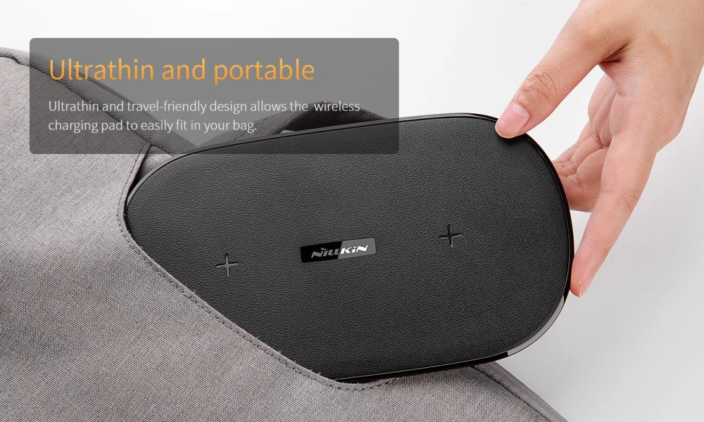 Wireless chargers  Gemini Dual Fast Charger black