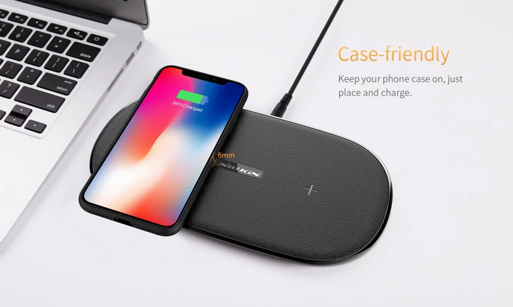 Wireless chargers  Gemini Dual Fast Charger black