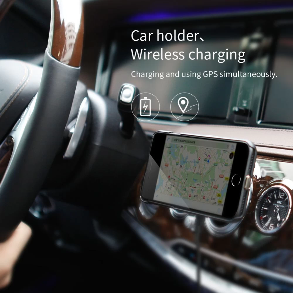 Wireless chargers  Nillkin Car Magnetic Charger II-Model B Fast Charge Edition black