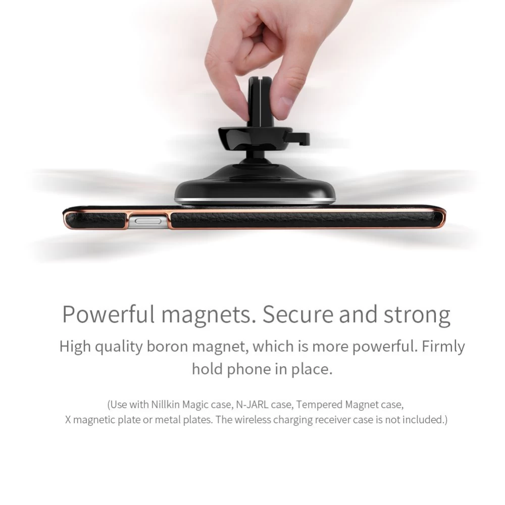 Wireless chargers  Nillkin Car Magnetic Charger II-Model B Fast Charge Edition black