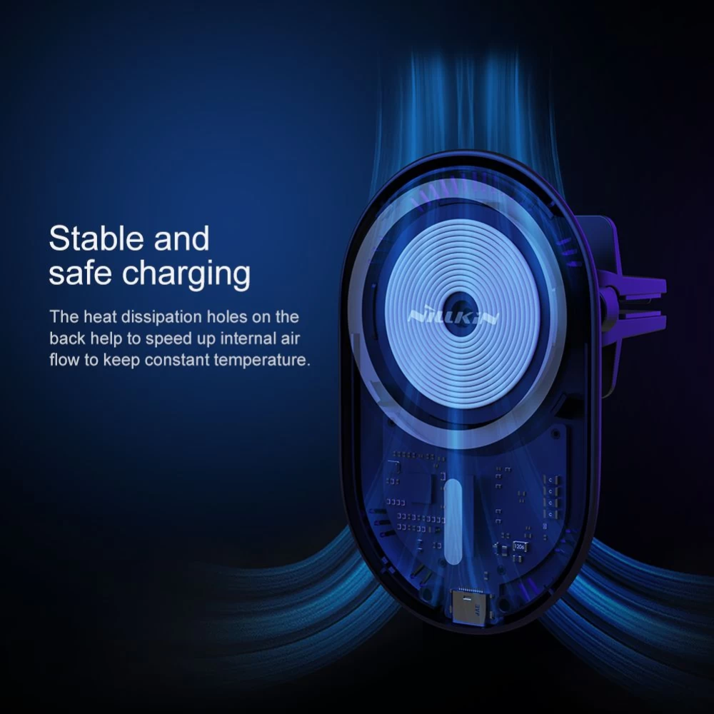 Wireless chargers  Road Magnetic Car Mount with Charging iPhone 12 / 13 14 15 /16 Series black