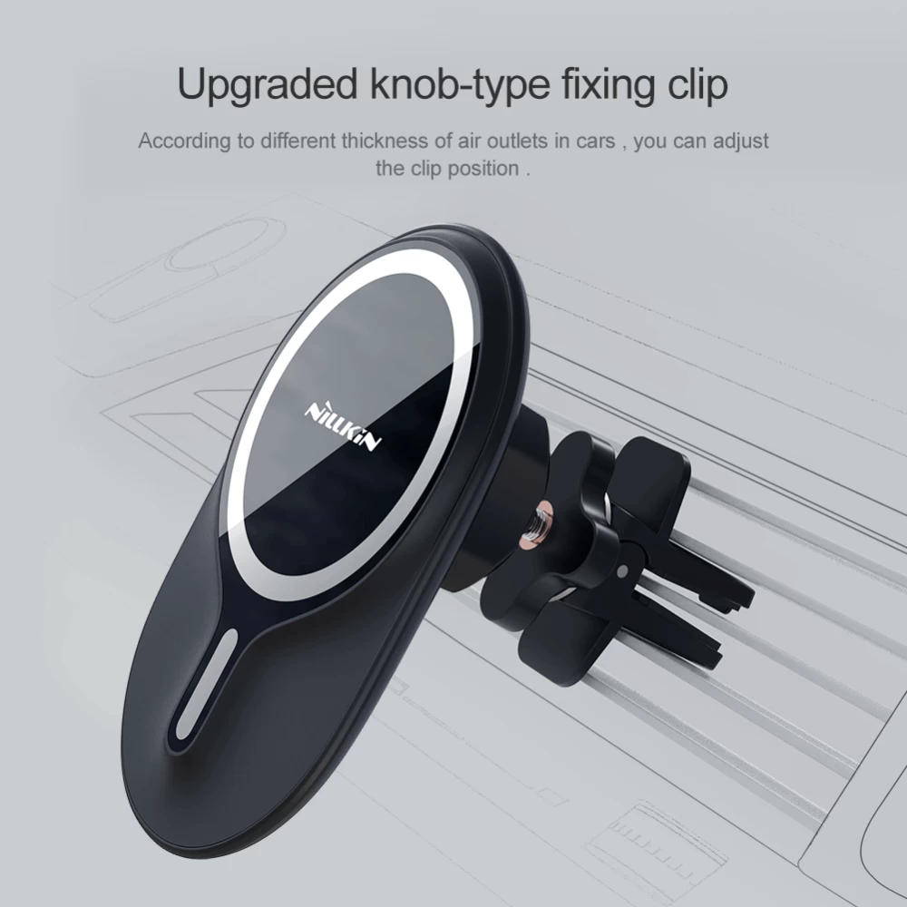 Wireless chargers  Road Magnetic Car Mount with Charging iPhone 12 / 13 14 15 /16 Series black