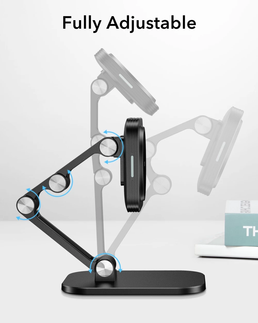 Wireless chargers  ESR HaloLock Adjustable Charging Stand black