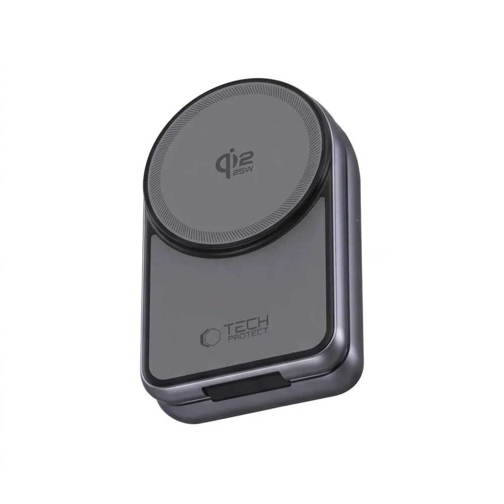 Беспроводные зарядные устройства  TECH-PROTECT A53 3IN1 MAGNETIC MAGSAFE WIRELESS CHARGER 25W QI2.2 Аксессуары для телефонов