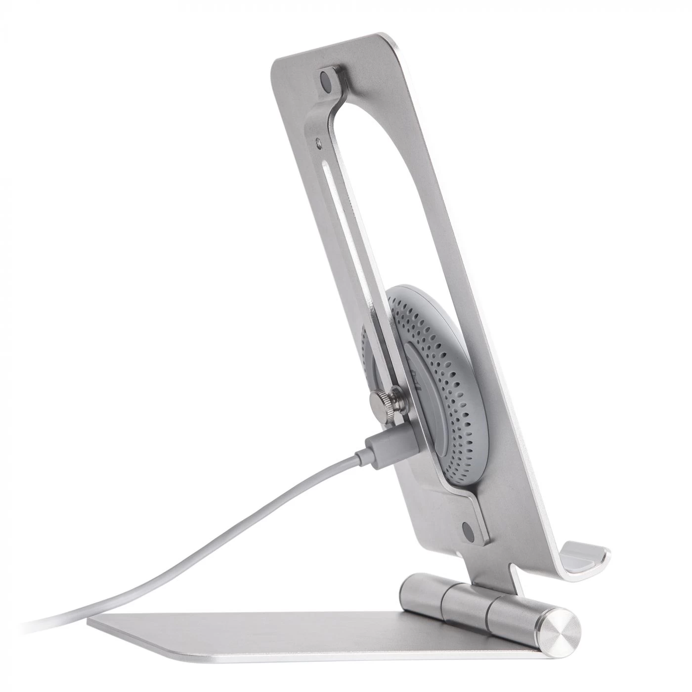 Juhtmeta laadija Nillkin PowerHold Tablet Wireless Charging Stand hõbe