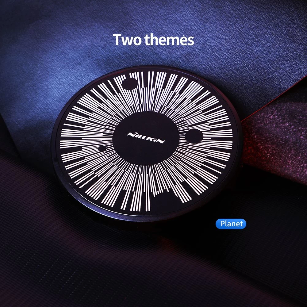 Bezvadu lādētājs Nillkin PowerColor Fast Wireless Charger Planet