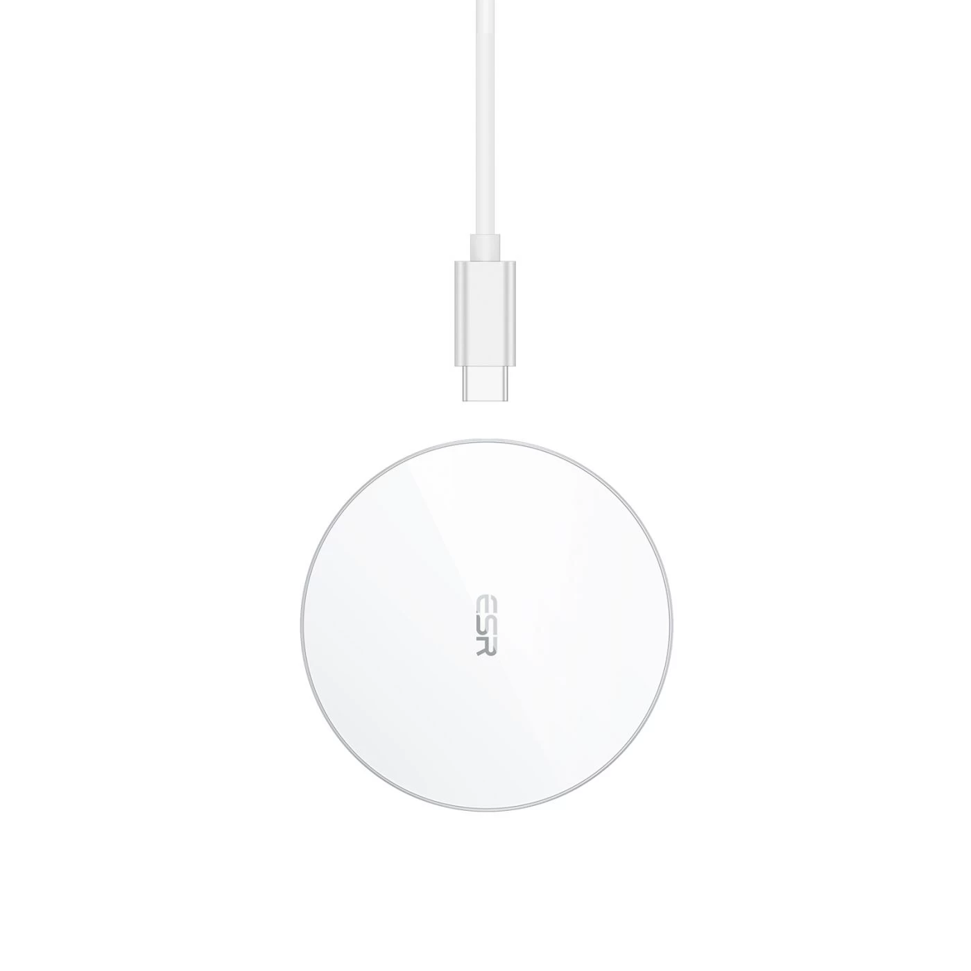 Juhtmeta laadija ESR HaloLock Kickstand Magnetic Wireless Charger valge