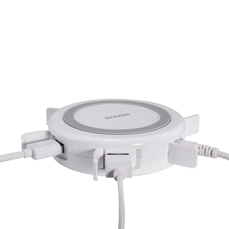 Беспроводные зарядные устройства NILLKIN Hermit Multifunctional wireless charger белый