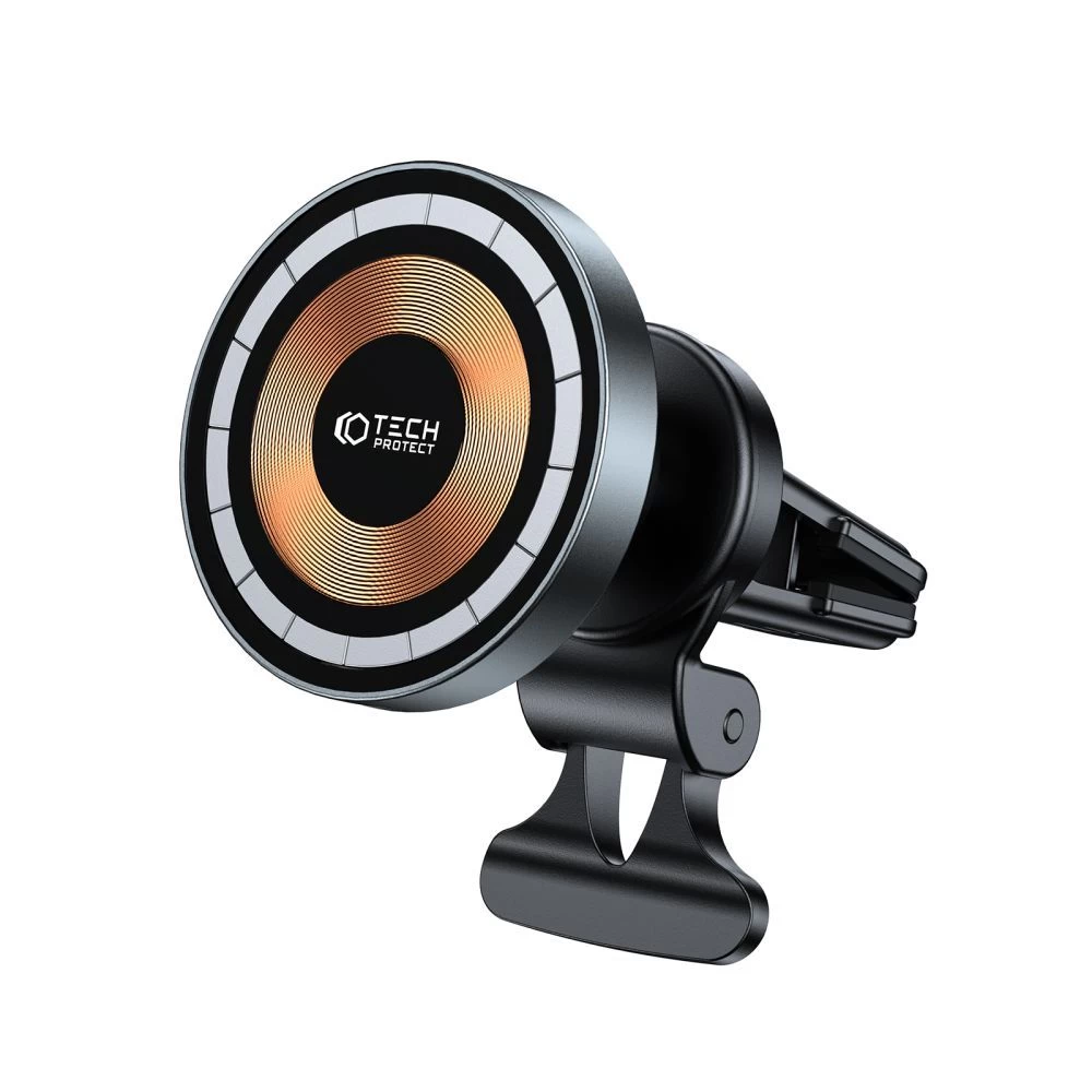 Беспроводные зарядные устройства TECH-PROTECT MM15W-V5 MAGNETIC MAGSAFE VENT CAR MOUNT WIRELESS CHARGER 15W черный