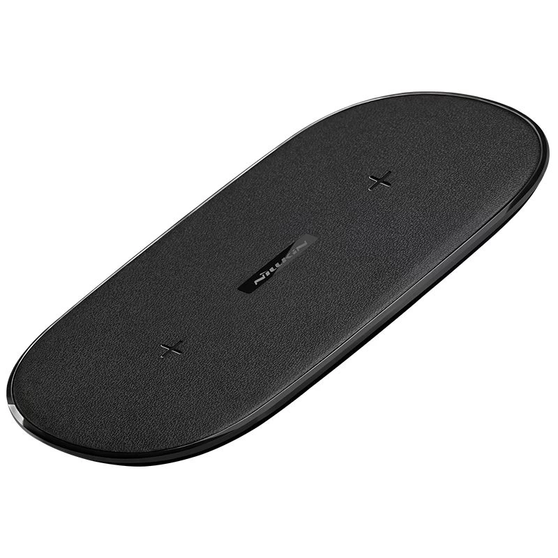 Juhtmeta laadija Gemini Dual Fast Wireless Charger must