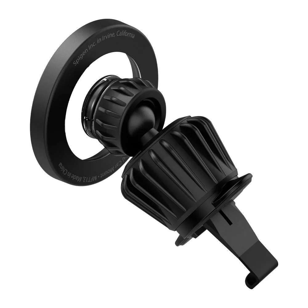 Wireless chargers SPIGEN MFT13 MAGNETIC MAGSAFE DASHBOARD & VENT CAR MOUNT black
