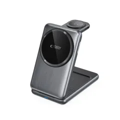 Juhtmeta laadija  TECH-PROTECT QI15W-A42 3IN1 MAGNETIC MAGSAFE WIRELESS CHARGER hall