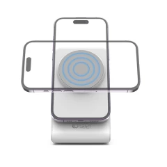 Wireless chargers  TECH-PROTECT QI15W-A23 MAGNETIC MAGSAFE WIRELESS CHARGER white