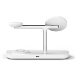 Wireless chargers  RINGKE 3IN1 QI2 MAGNETIC MAGSAFE WIRELESS CHARGER white
