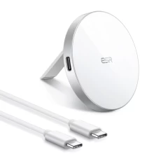 Беспроводные зарядные устройства  ESR HaloLock Kickstand Magnetic Wireless Charger белый