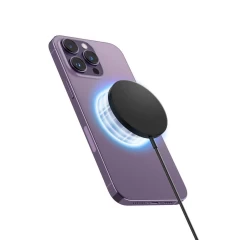 Беспроводные зарядные устройства  SPIGEN PF2101 ARCFIELD MAGNETIC MAGSAFE WIRELESS CHARGER черный