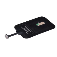 Trådlösa laddare  Magic Tags TYPE-B Wireless Charging Receiver Micro USB narrow-side down svart